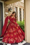 Vallari Vol 4 By Lucaya Crepe Silk Printed Lehenga Choli